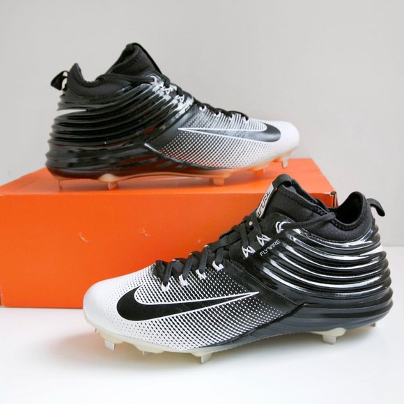 Nike Lunar Trout 2 Metal Cleats Men\'s Baseball Shoes Black/Bone REG: $ 140 main image 6